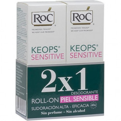 ROC KEOPS DÉODORANT SENSITIVE Bille Peau Fragile Lot de 2x30ml