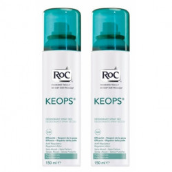 ROC KEOPS DÉODORANT Spray sec Lot de 2x150ml