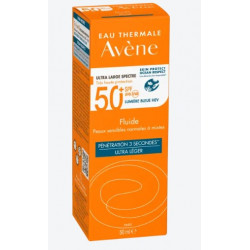 AVÈNE SOLAIRE Fluide SPF 50+ - 50ML