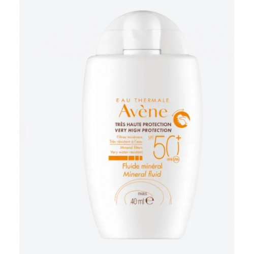 AVÈNE SOLAIRE Fluide Minéral SPF 50+ - 40ML