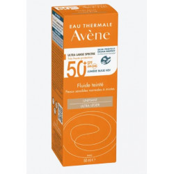 AVÈNE SOLAIRE Fluide Teinté SPF 50+ - 50ML