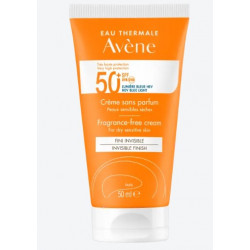 AVÈNE SOLAIRE Crème SPF 50+ Sans Parfum - 50ML