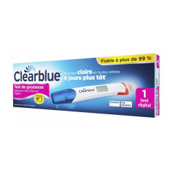 CLEARBLUE TEST DE GROSSESSE DETECTION ULTRA PRECOCE DIGITAL - 1