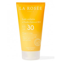 LA ROSEE LAIT SOLAIRE SPF30 A L'HUILE D'ABRICOT BIO - 150ml