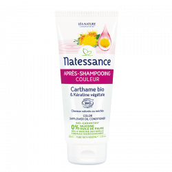 Natessance Après-Shampooing Couleur Carthame Bio et Kératine