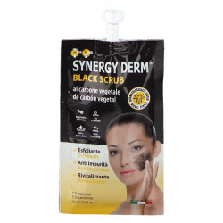 INCAROSE SYNERGY DERM BLACK SCRUB GOMMAGE AU CHARBON VÉGÉTAL -