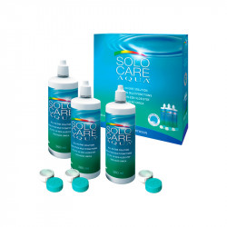 SOLO-CARE AQUA Solution pour Lentilles Souples Multifonction -