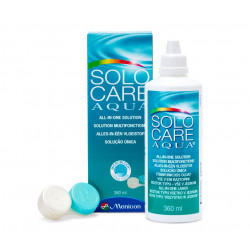 SOLO-CARE AQUA Solution pour Lentilles Souples Multifonction -