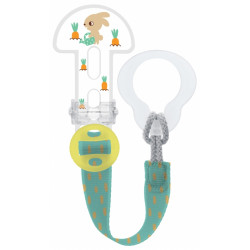 MAM N°60 Organic Garden pacifier clip