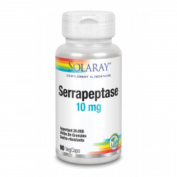 SOLARAY SERRAPEPTASE - 90 Comprimés