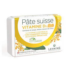 LEHNING PÂTE SUISSE VITAMINE D3 - 40 Gommes