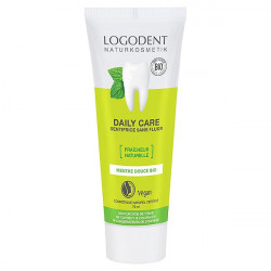 LOGONA LOGODENT DENTIFRICE DAILY CARE FRAÎCHEUR NATURELLE SANS