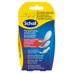 SCHOLL Assortiment Pansements Ampoules Talons - 5 Pansements