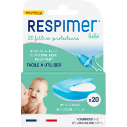 RESPIMER Filtres pour Mouche Bébé - 20 Filtres