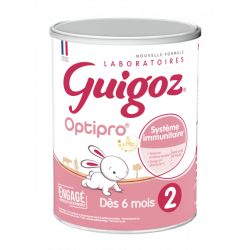 GUIGOZ OPTIPRO 2 Lait en Poudre Bébé Dès 6 mois - 780g