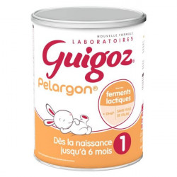 GUIGOZ PELARGON 1 Lait Bébé dès la naissance jusqu'à 6 mois -