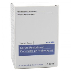 KORRES SÉRUM REVITALISANT CONCENTRE EN PROBIOTIQUES & YAOURT