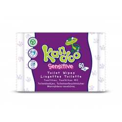 KANDOO SENSITIVE LINGETTES TOILETTE - 60 Lingettes