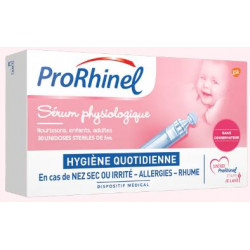 PRORHINEL SERUM PHYSIOLOGIQUE Hygiène Quotidienne - 20 Unidoses