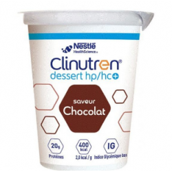 CLINUTREN DESSERT HP/HC+ 2KCAL Chocolate - 4 x 200g tubs