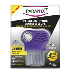 PARANIX - Peigne Anti-Poux Lentes & Œufs