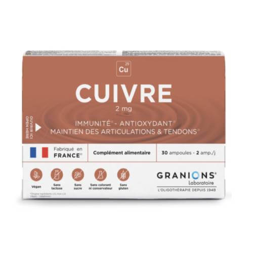 Granions - Complément alimentaire - 30 ampoules