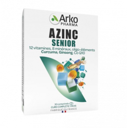 ARKOPHARMA - AZINC SENIOR Compléments Alimentaires - 30