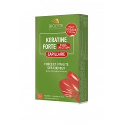 BIOCYTE KERATINE FORTE FULL SPECTRUM Capillaire - 40 Gélules