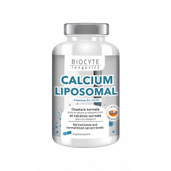 BIOCYTE CALCIUM VITAMINS D3 + k2 - 60 Gélules