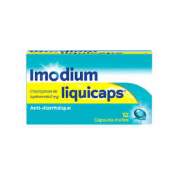 IMODIUM LiquiCaps - 12 Capsules Molles