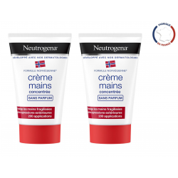 NEUTROGENA Crème Mains Sans Parfum - Lot de 2x50ml