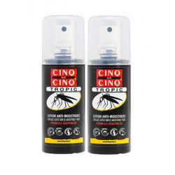 CINQ SUR CINQ Spray Tropic Anti-moustiques - Lot de 2x75ml