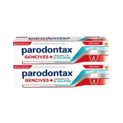 PARODONTAX DENTIFRICE Gencives+ Sensibilité et Haleine - Lot de