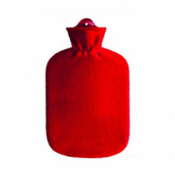 SANGER BOUILLOTTE Polaire Rouge Sans Plastique - 2L