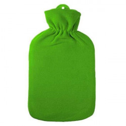 SANGER BOUILLOTTE Polaire Verte Sans Plastique - 2L