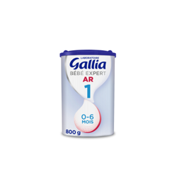 GALLIA AR 1 Lait en Poudre Bébé Anti-Régurgitations 1er âge -