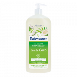 NATESSANCE GEL DOUCHE Eau de Coco BIO - 1L