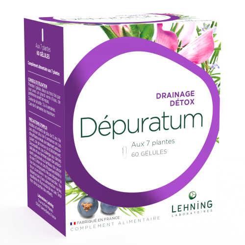 DEPURATUM Drainage Détox - 60 Gélules