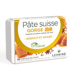 LEHNING PÂTE SUISSE PROPOLIS & MIEL - 50g