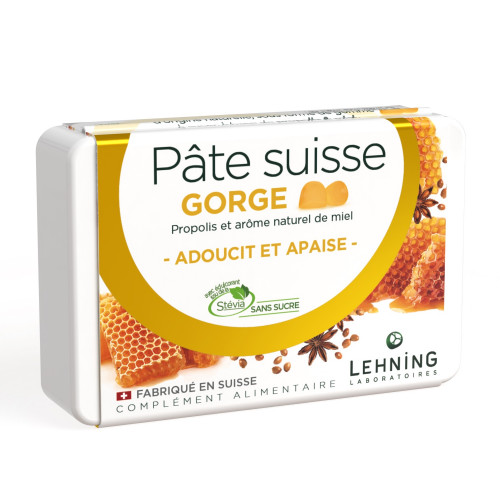 LEHNING PÂTE SUISSE PROPOLIS & MIEL 50g