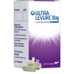 Ultra Levure 200 mg 30 gélules