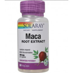 SOLARAY MACA 300mg - 60 Capsules Végétariennes