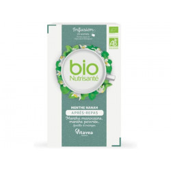 NUTRISANTÉ Tisane Menthe Nanah BIO - 20 Sachets