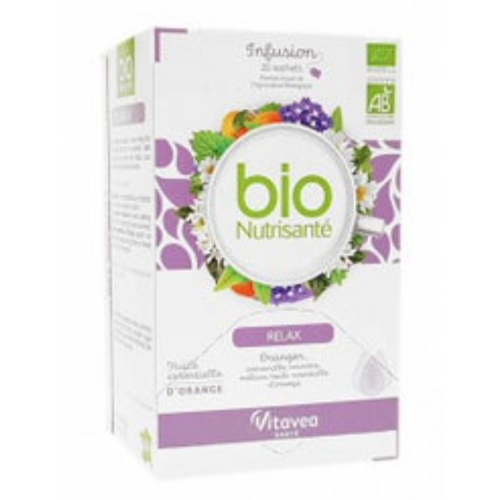 NUTRISANTÉ Tisane Relax BIO - 20 Sachets