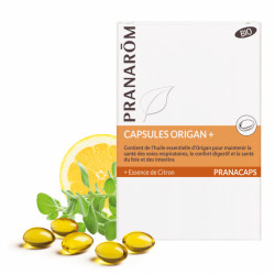 PRANARÔM PRANACAPS Origan BIO - 30 Capsules