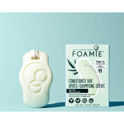 FOAMIE APRES-SHAMPOING SOLIDE Cheveux Secs à l'Aloe Vera - 80g