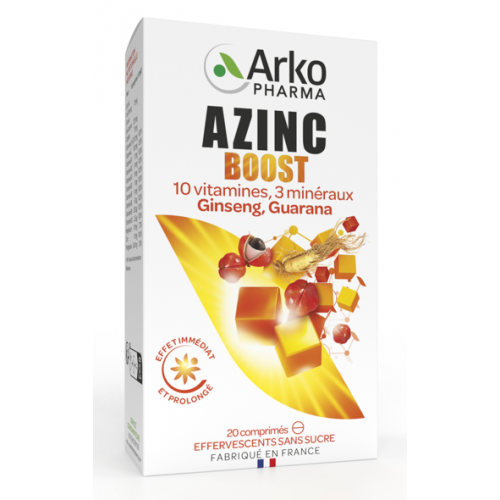 AZINC BOOST - 20 Comprimés Effervescents