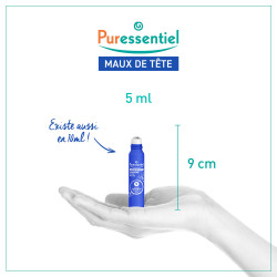 PURESSENTIEL BIEN ETRE AU QUOTIDIEN Roller Maux de tête aux 9