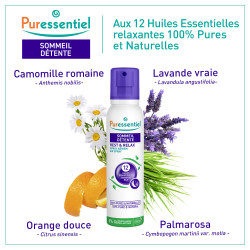 PURESSENTIEL SOMMEIL DÉTENTE Spray Aérien Sommeil Détente aux