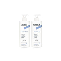 NOREVA AQUAREVA Lait Hydratant Corporel 24H - Lot de 2x400ml